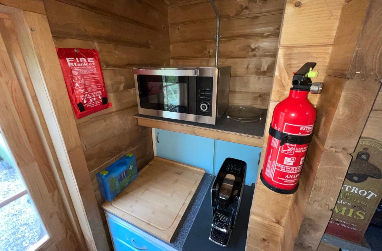 Retro Private Lodge With Hot Tub Nr Dartmoor Newton Abbot Exteriér fotografie